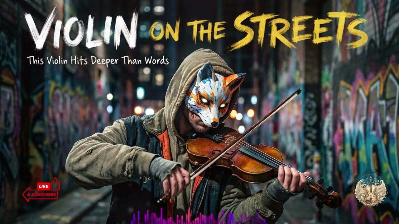 When Words Fail, Violin Hip Hop Speaks 🎻🖤 | Calm Instrumental for Lonely Nights
