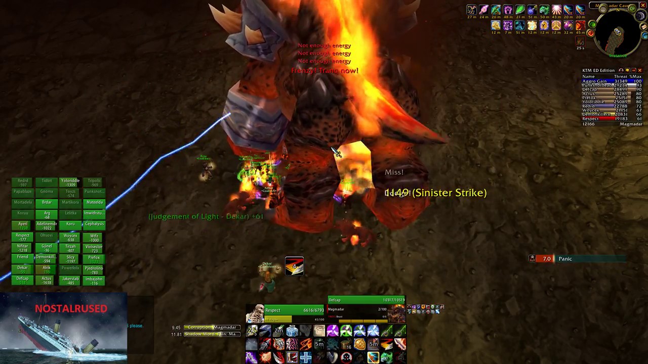 Elysium Project/Anathema ( Nostalrius ) Coalition 28min MC