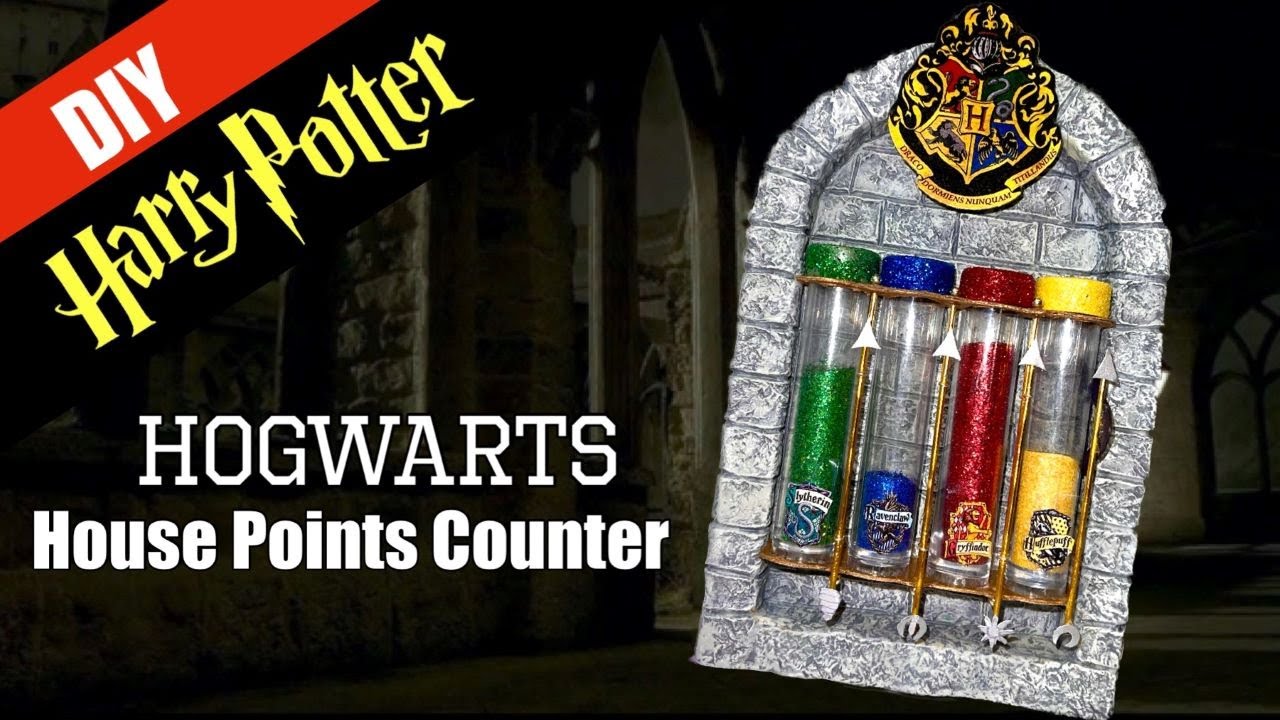 ⚡️Harry Potter DIY - Hogwarts House Points Counter