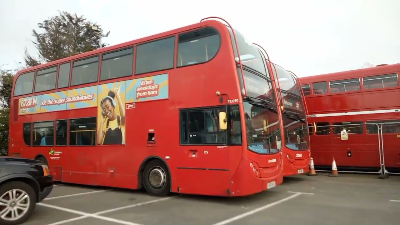 Enviro 400s, AEC routemasters and more at Osterley Garden centre