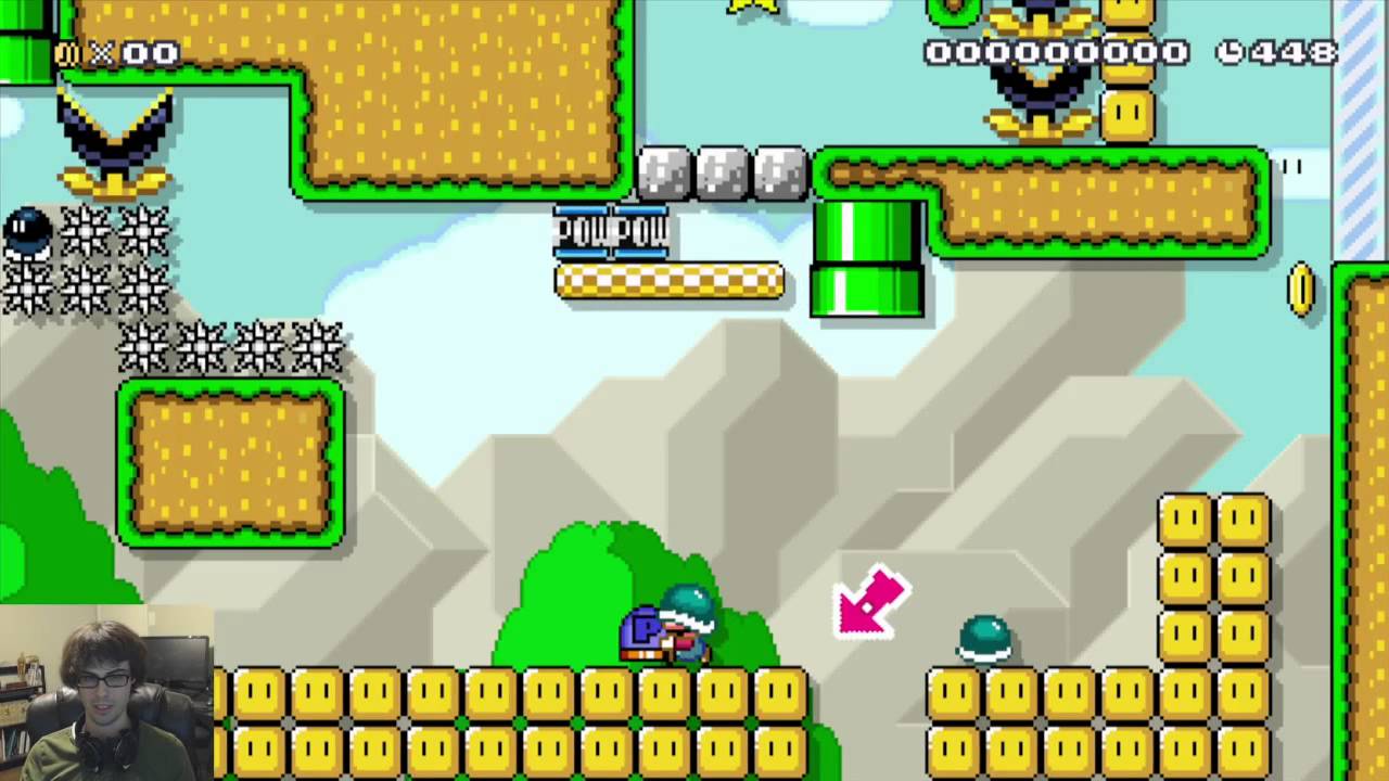 Super Mario Maker - Puzzle Level Yumpman