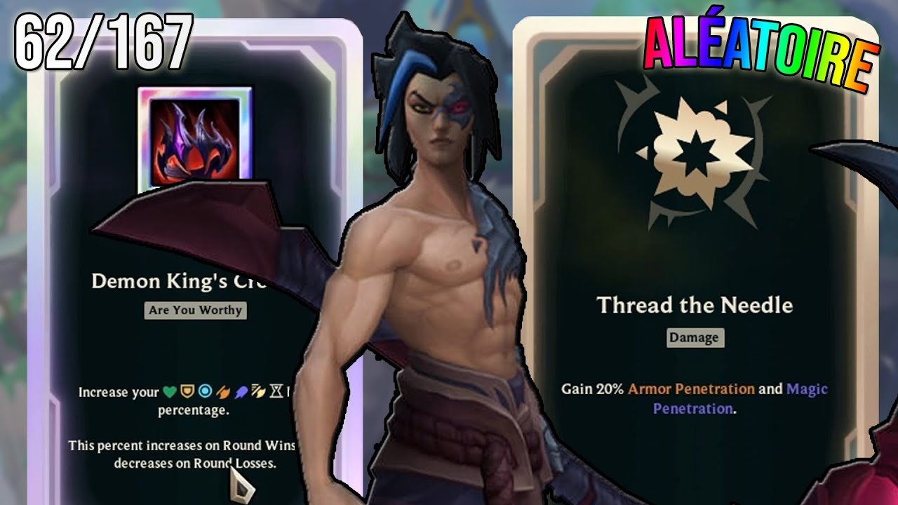 KAYN en ALÉATOIRE mais ça reste BROKEN 👹 (TOP 1 ARENA de A à Z #62)