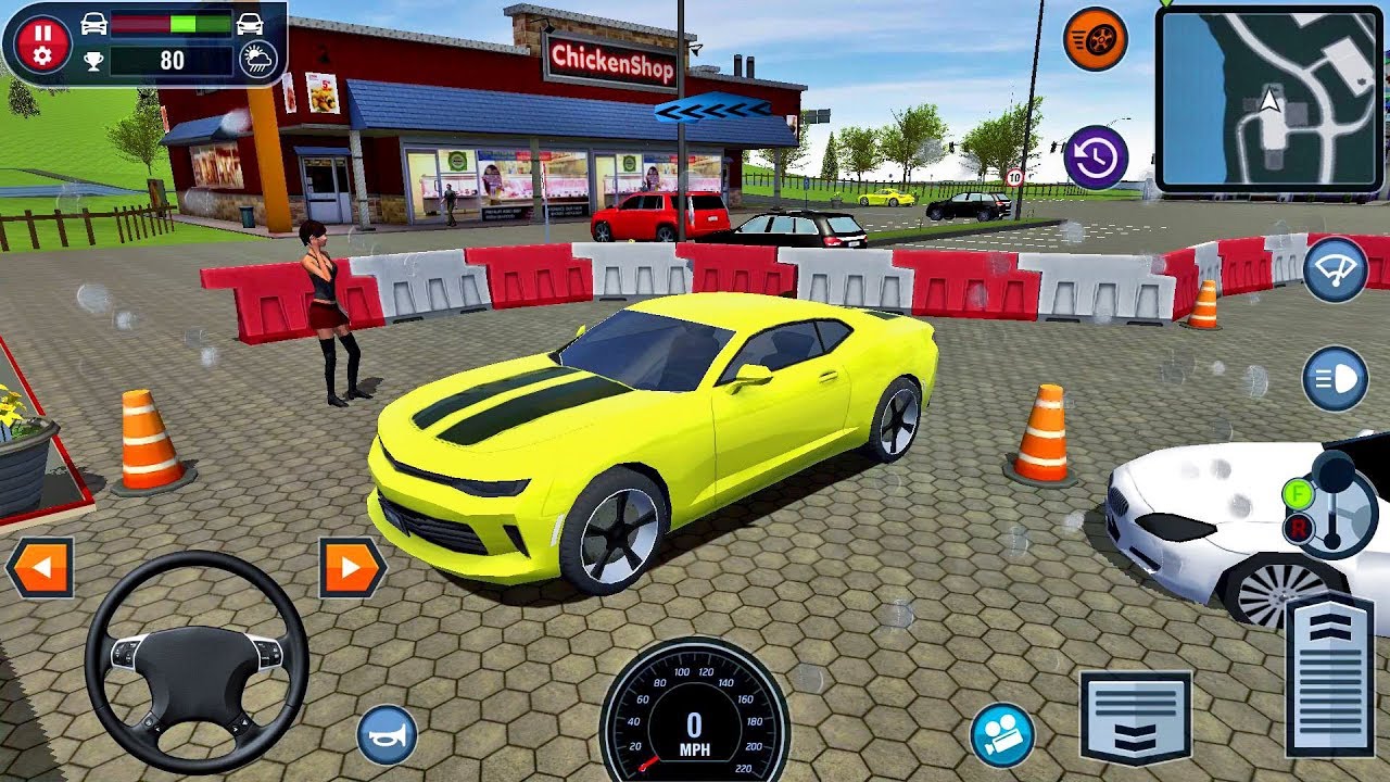 Car Driving School Simulator #3 - Car Games Android IOS gameplay