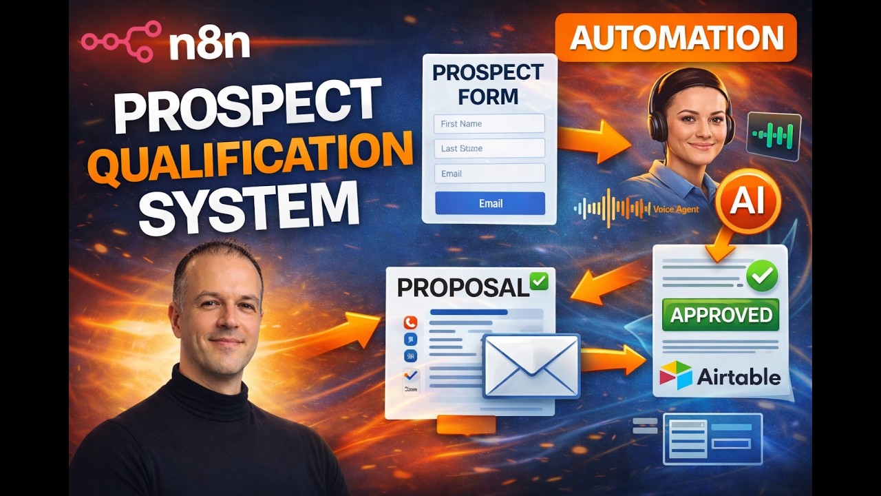 AI Sales Automation with n8n &mdash; AI Calls, Qualifies Leads & Sends Proposals Automatically