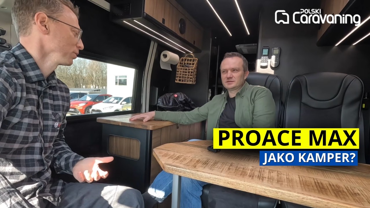 Toyota Proace Max jako campervan &ndash; wyciszenie, instalacje i parametry | Toyota Carolina Bielsko
