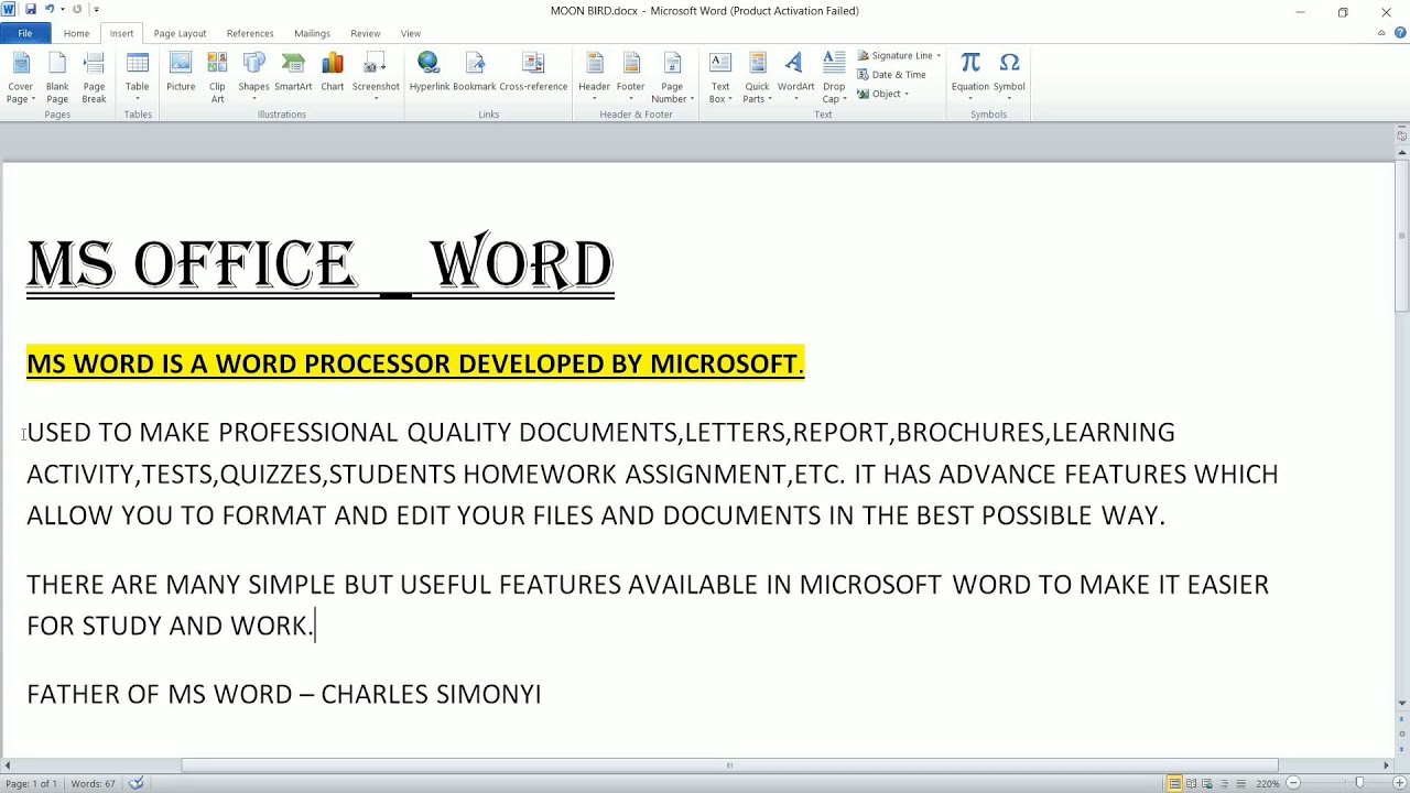 Justify in ms word - Shortcut keys using Ctrl J #shortcutkeys #justify #word #moonbird