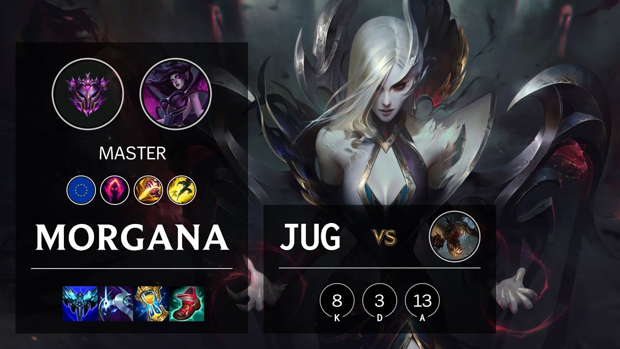 Morgana Jungle vs Fiddlesticks - EUW Master Patch 10.24