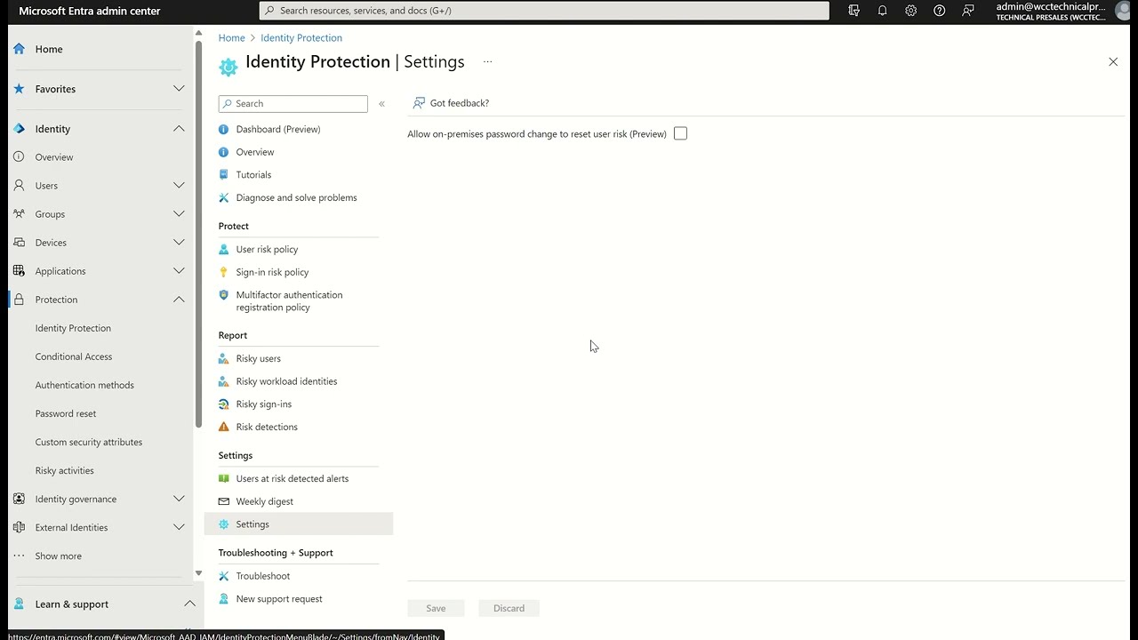 Microsoft Entra ID Protection (New Feature)