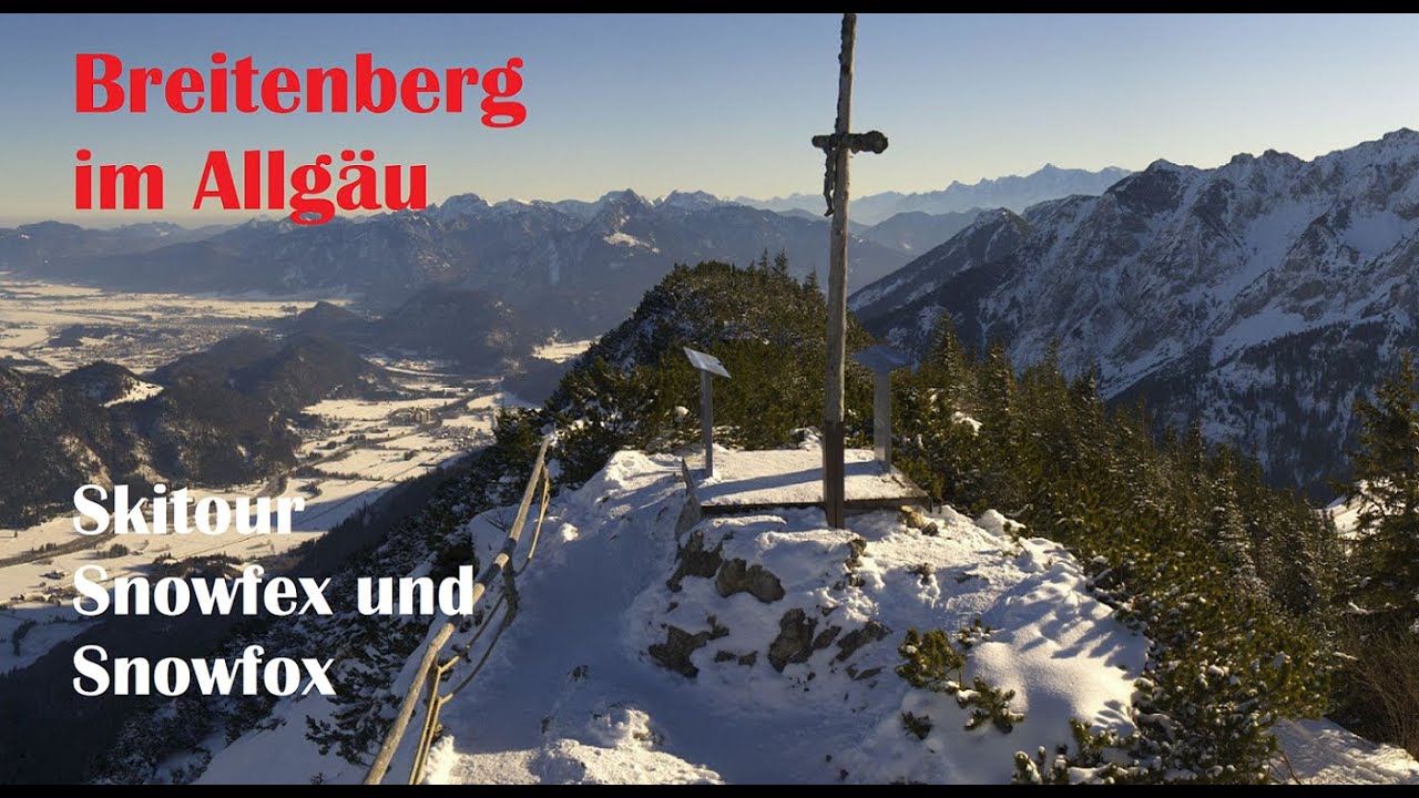 Skitour am Breitenberg im Allgäu Kinder Skitour | Januar 2021 | Viel los und schön