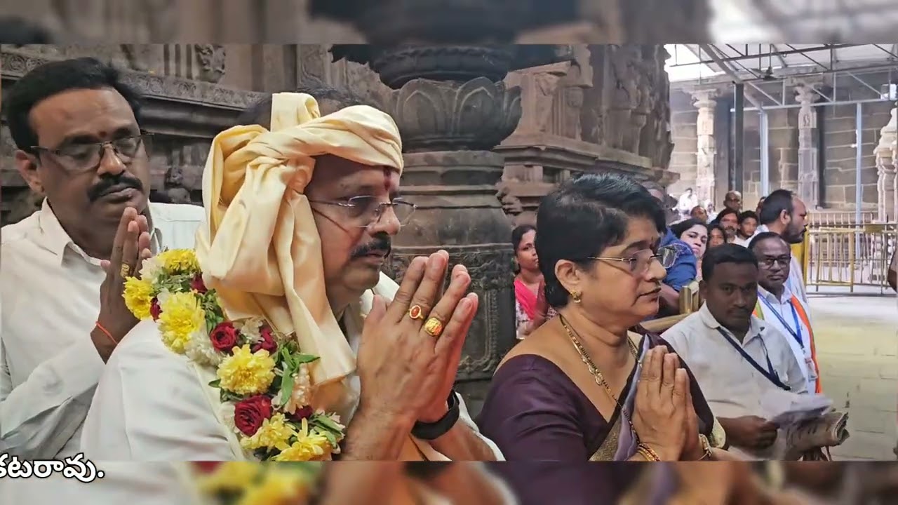 అప్పన్న సేవలో నూతన అధ్యాయం సింహాచలం ఈఓగా బాధ్యతలు స్వీకరించిన శ్రీ జె. వెంకటరావు.