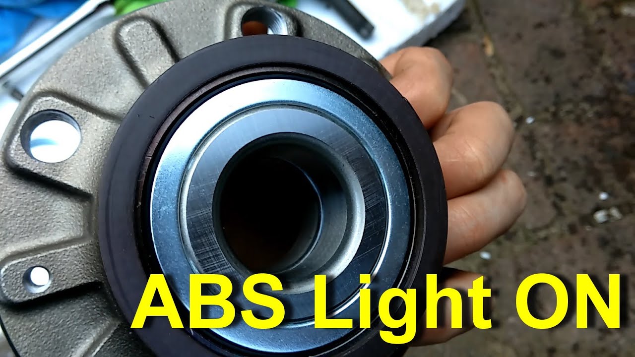 ABS Light ON - Replacing the magnetic ring Audi A3 2.0FSI 8PA (Part 2)
