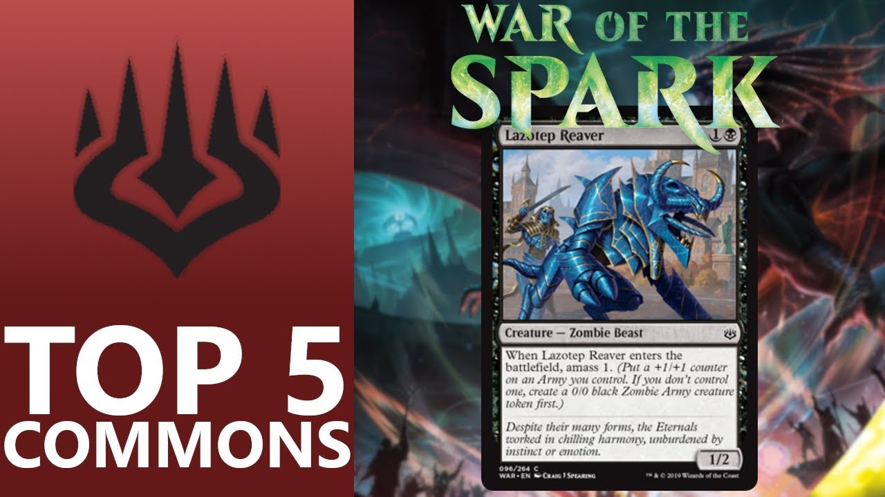 Top 5 - Best New Common Cards from War of the Spark!