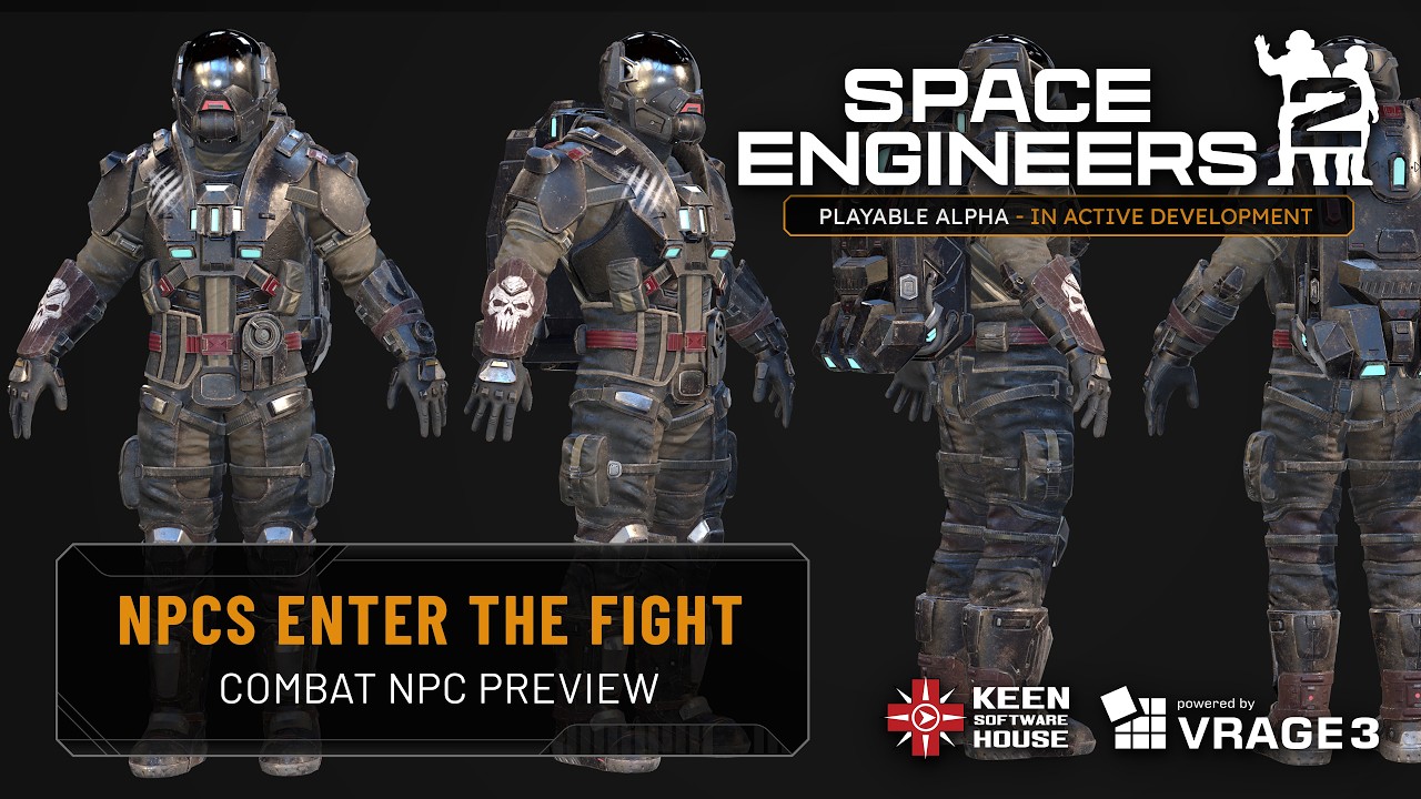 Space Engineers 2 Teaser: NPCs Enter the Fight