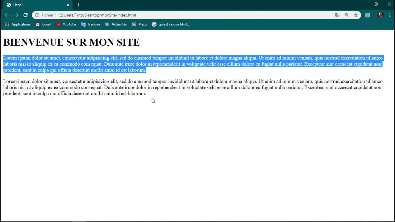 Apprendre à coder en HTML - (Débutant)