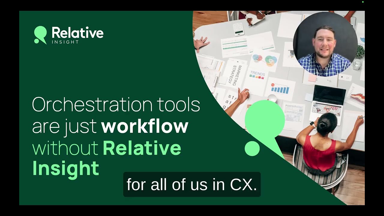 Orchestration tools are just workflows without Relative Insight