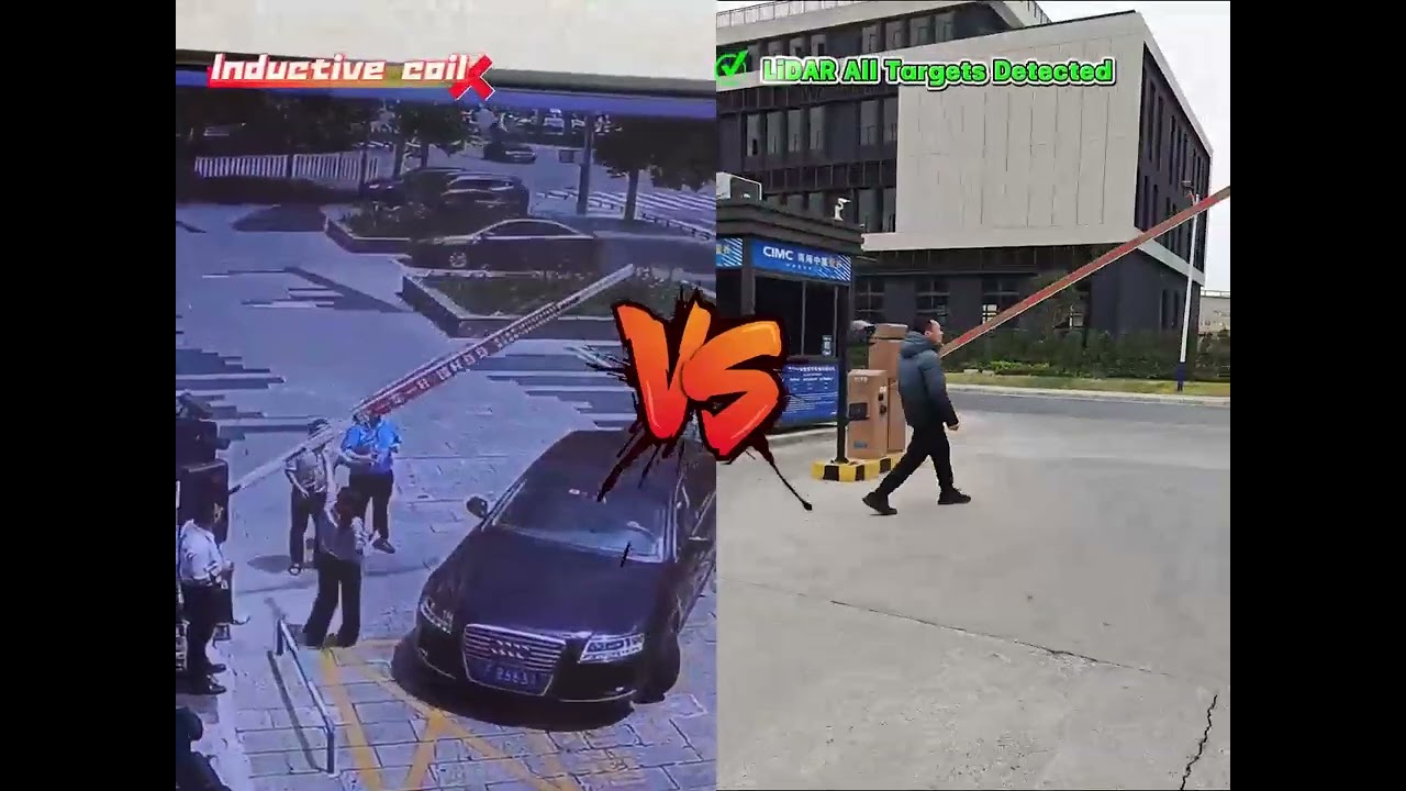 LiDAR Safety Protection for Barrier Gates | Real Test Comparison
