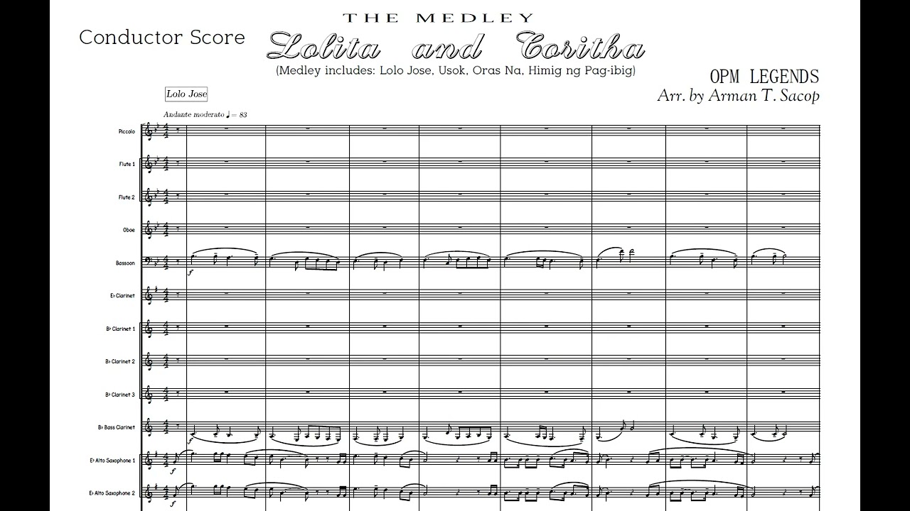 The Medley Lolita and Coritha