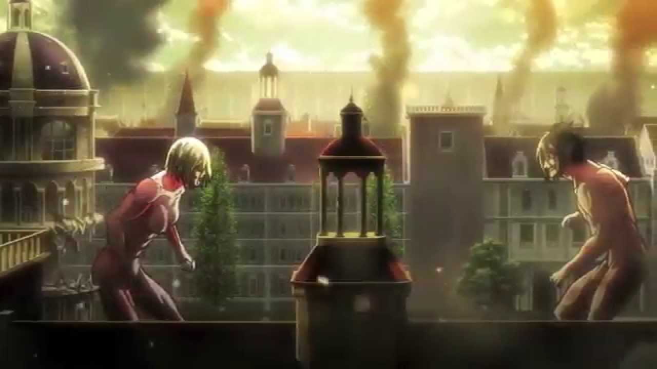 Attack on Titan Annie vs Eren AMV