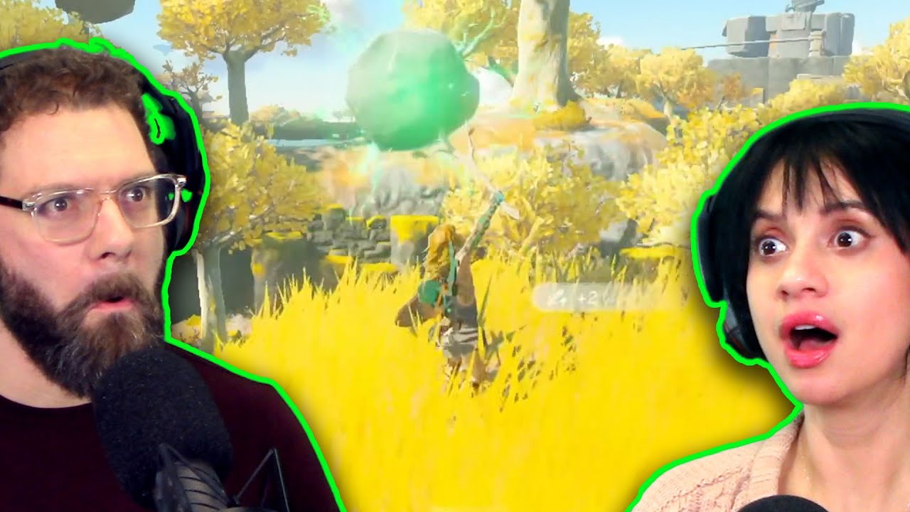 The Legend of Zelda: Tears of the Kingdom Gameplay Reaction – OMG WE CAN MAKE OUR OWN WEAPONS