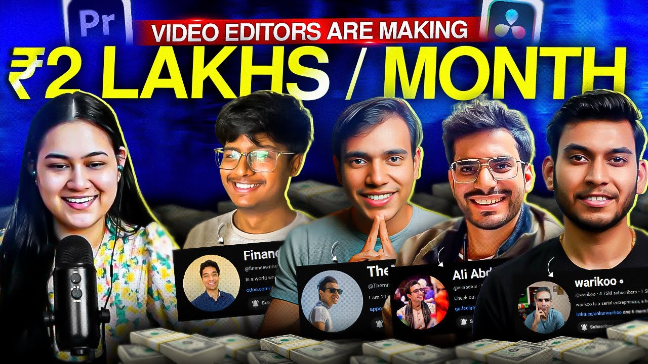 These Boys Make 2 Lakhs/Month as a Video Editor | Freelance Video Editor | Anchal Tiwari