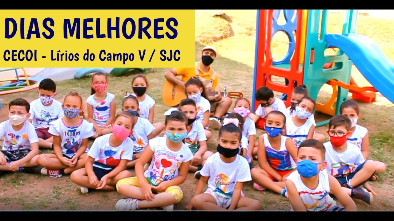 DIAS MELHORES - Jota Quest cover - Rogério Flausino / crianças do CECOI Lírios do Campo SJC  Tiago V