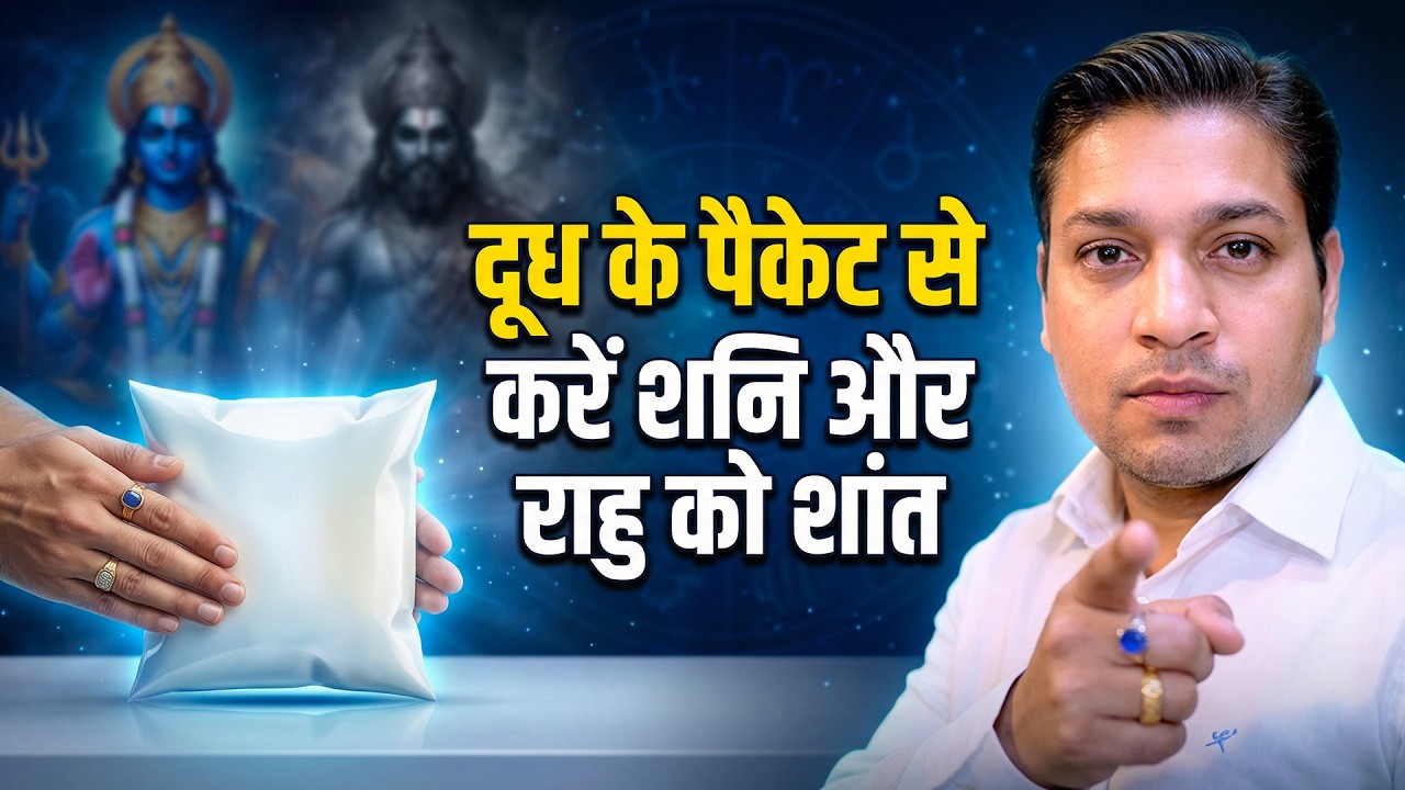 दूध के उपाय से करें शनि राहु को शांत | Milk Remedy For Shanu rahu Problems
