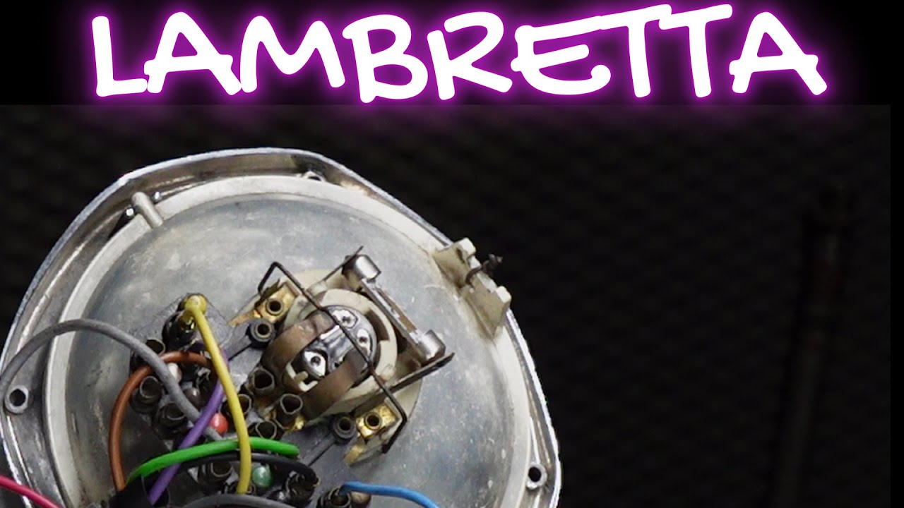 LAMBRETTA JET 200 LIGHT SWITCH #howto #scooter