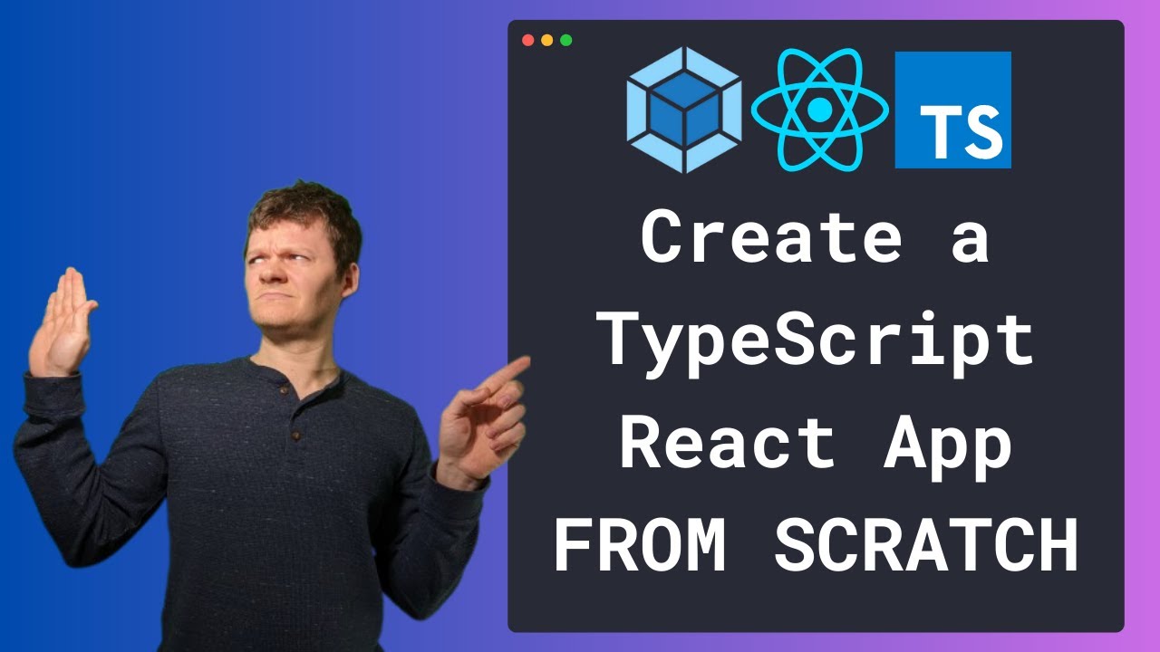 Создайте приложение React Typescript С НУЛЯ