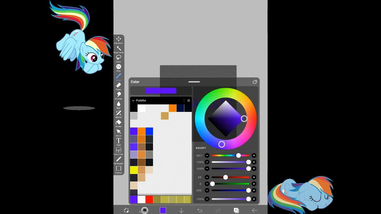 &diams;️ Watermark PNG tutorial - Ibis Paint &clubs;️