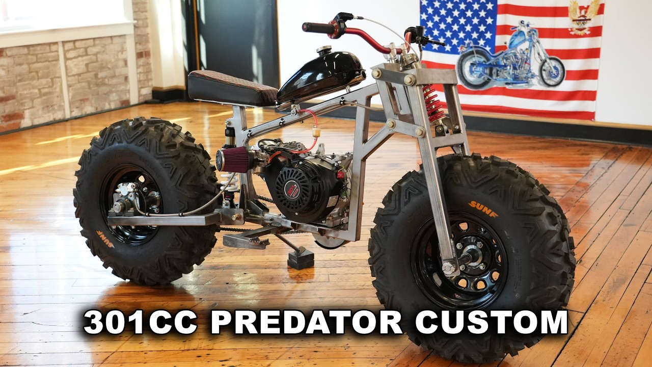 301cc PREDATOR MINI BIKE; THE WOOLY BOOGER!
