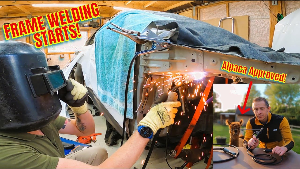 Rebuilding The Cheapest Wrecked Mazda CX-5! | Time to Weld! (Father & Son Rebuild | Pt. 3)