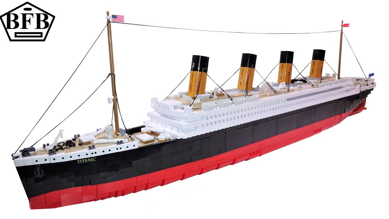 RMS TITANIC Cobi 1916 | Speed Build mit Lego Test | Scale 1 : 300