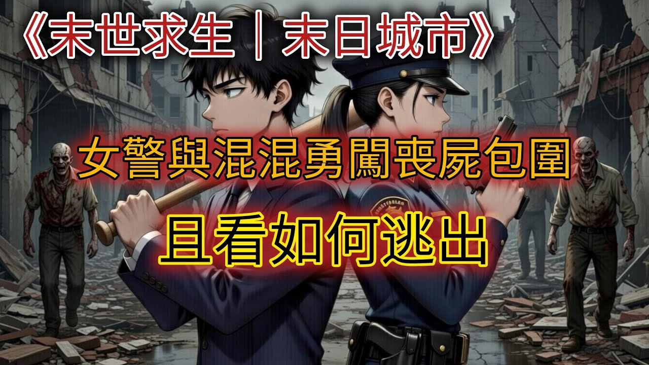 《末日城市｜警局陷落後，我與警察女友的逃亡過程》【末世求生｜完整故事】
