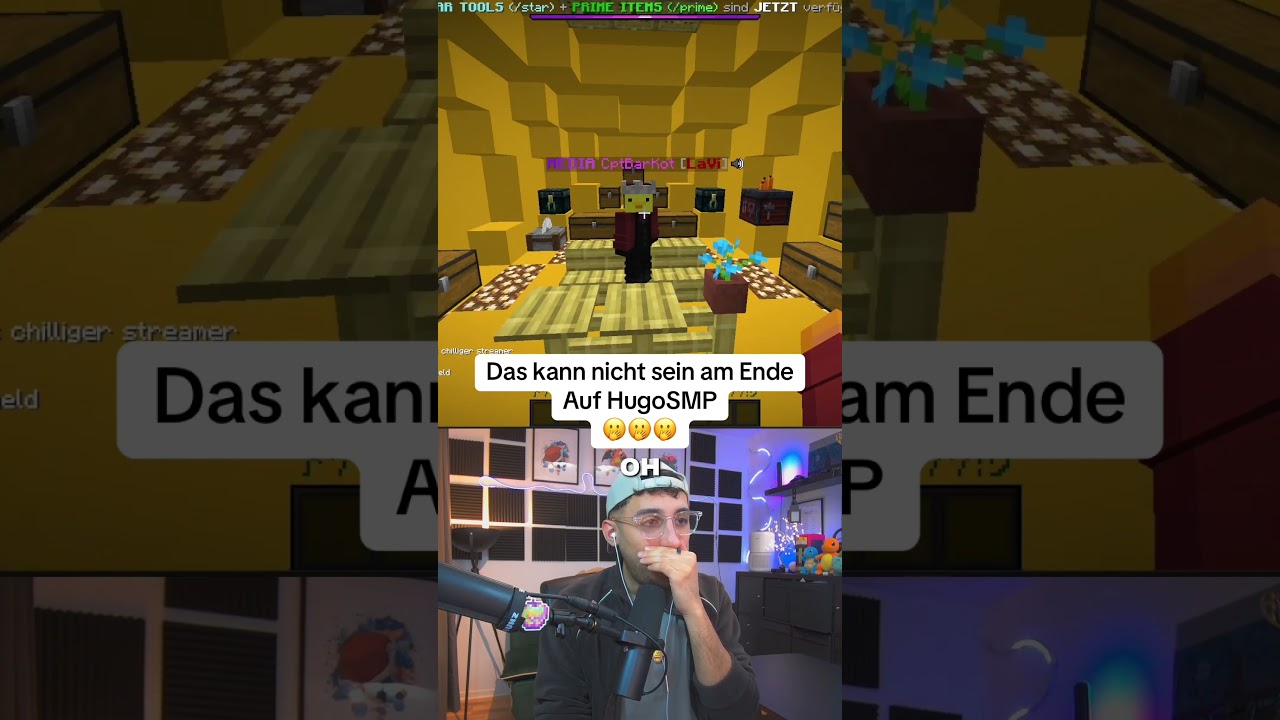 Das hab ich am Ende nicht erwartet auf HugoSMP #hugosmp #shorts