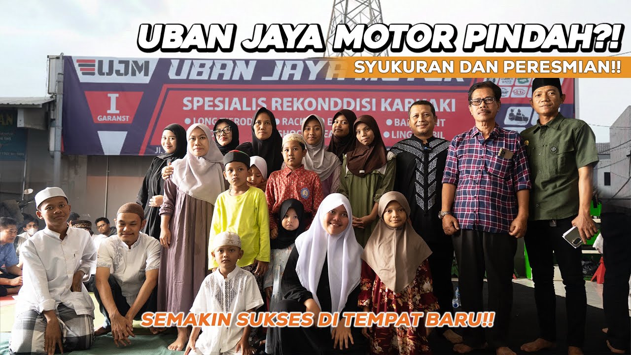 PERESMIAN BENGKEL!! JANGAN LUPA MAMPIR JURAGAN!!