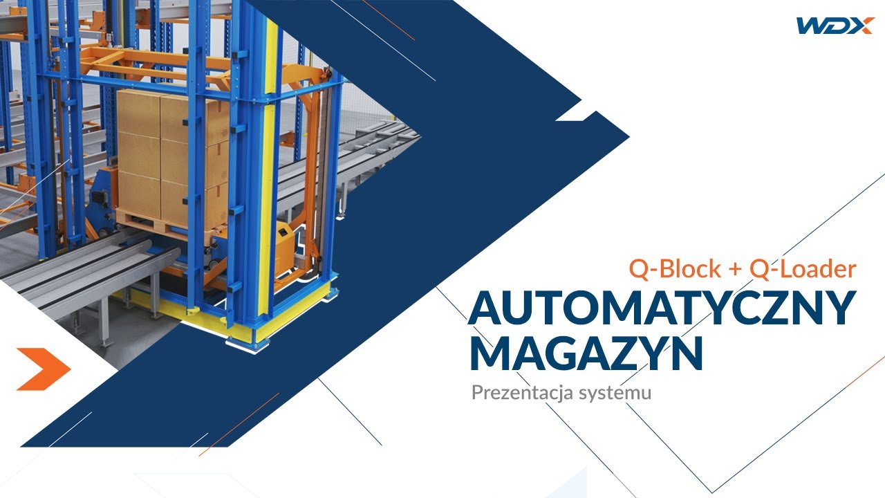 Magazyn automatyczny | Prezentacja systemu magazynowania blokowego Q-Block