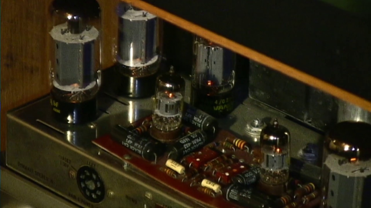 Dynaco ST-70 Tube Amplifier - Kirksaeter Raumomatic X-7D Speakers