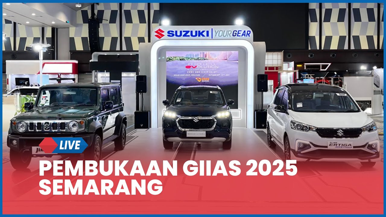 🔵Pembukaan GIIAS 2025 di Muladi Dome Undip Semarang