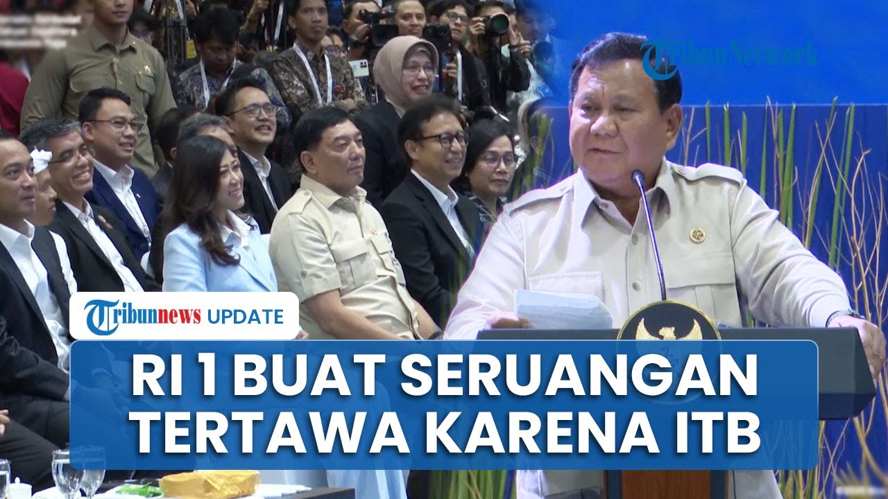 Momen Tawa Pecah saat Prabowo Sadar Banyak Menterinya Lulusan ITB: Yang Nyusun Kabinet Siapa Ini?