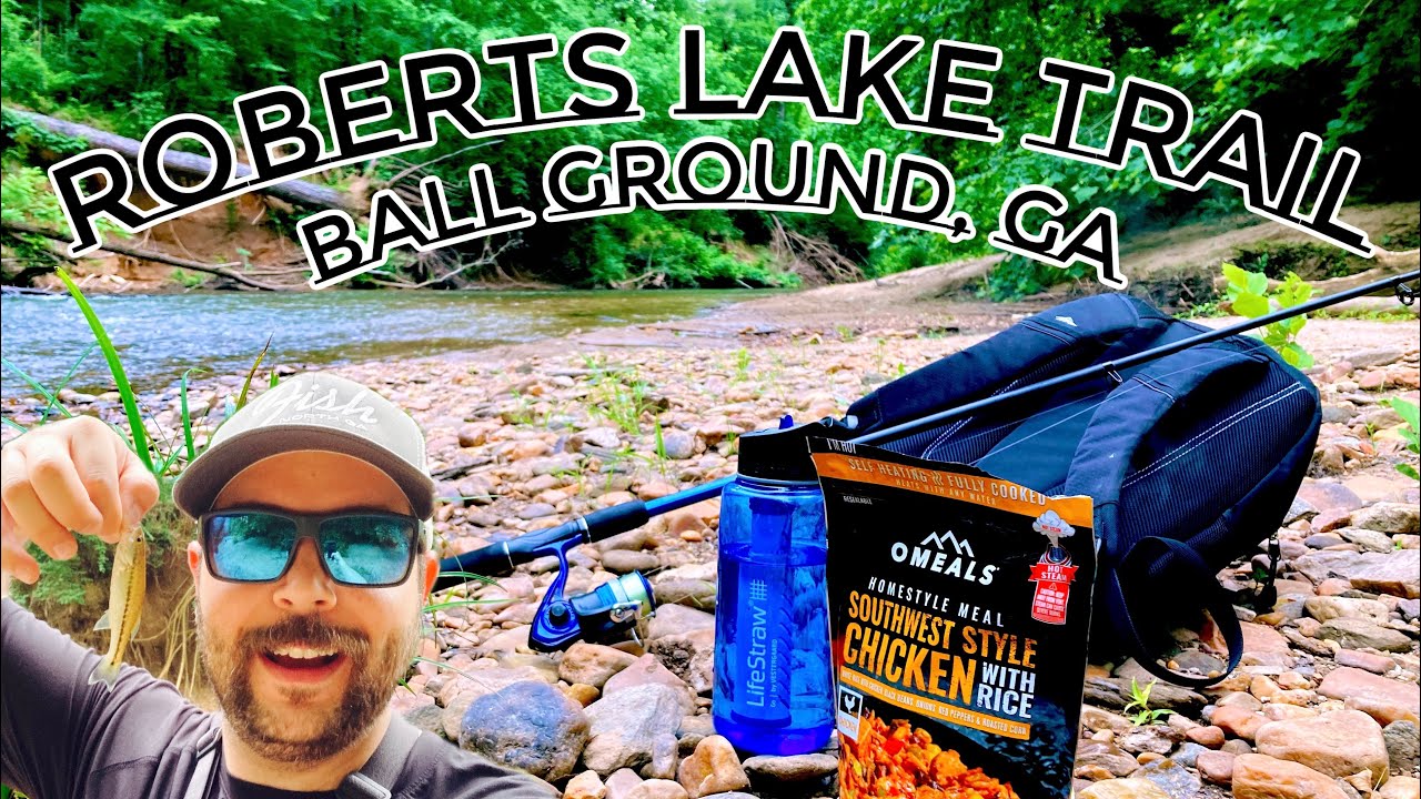 HIKING & FISHING Roberts Lake Trail | EXPLORING Ball Ground GA