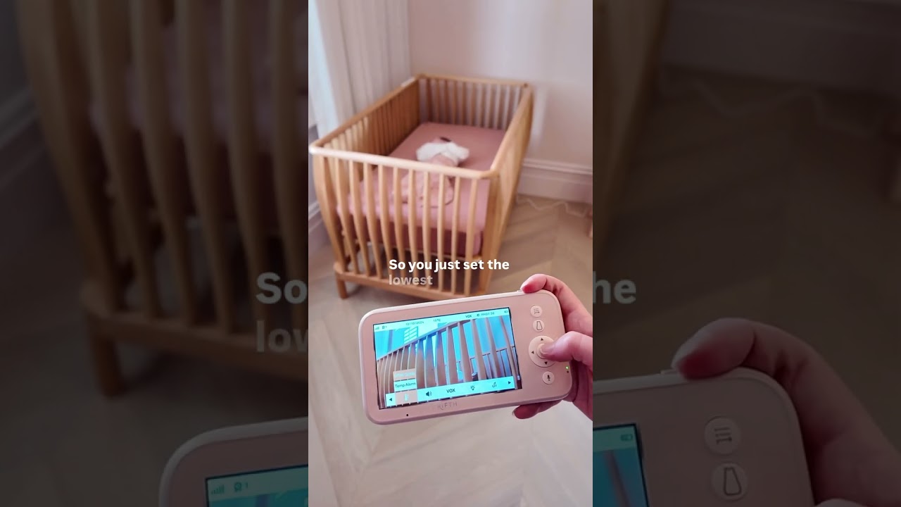 Baby Monitor with Room Temperature Alerts