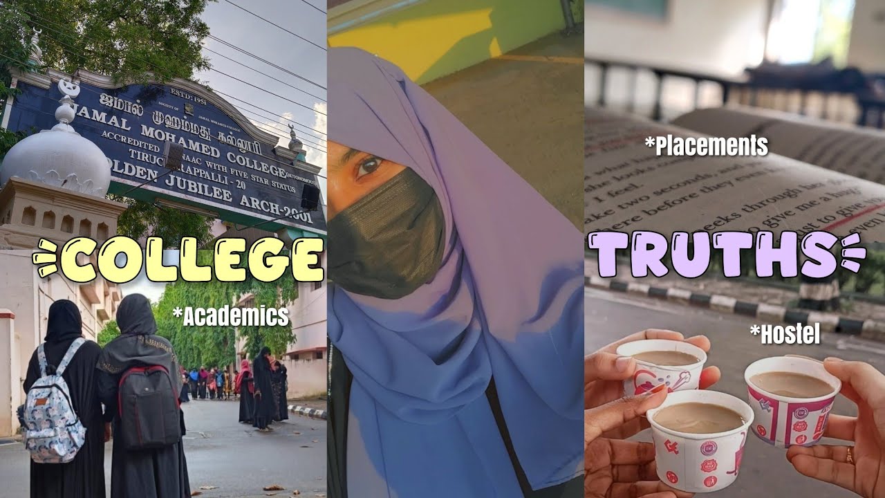 ✨My Journey at Jamal Mohamed College☘️ | Placements,Hostel & More🎀 | Tamil