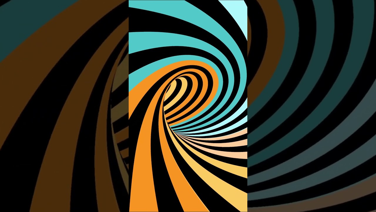 WARNING ! Hypnotic Spiral Illusion For Fast Sleep #shorts #sleephypnosis