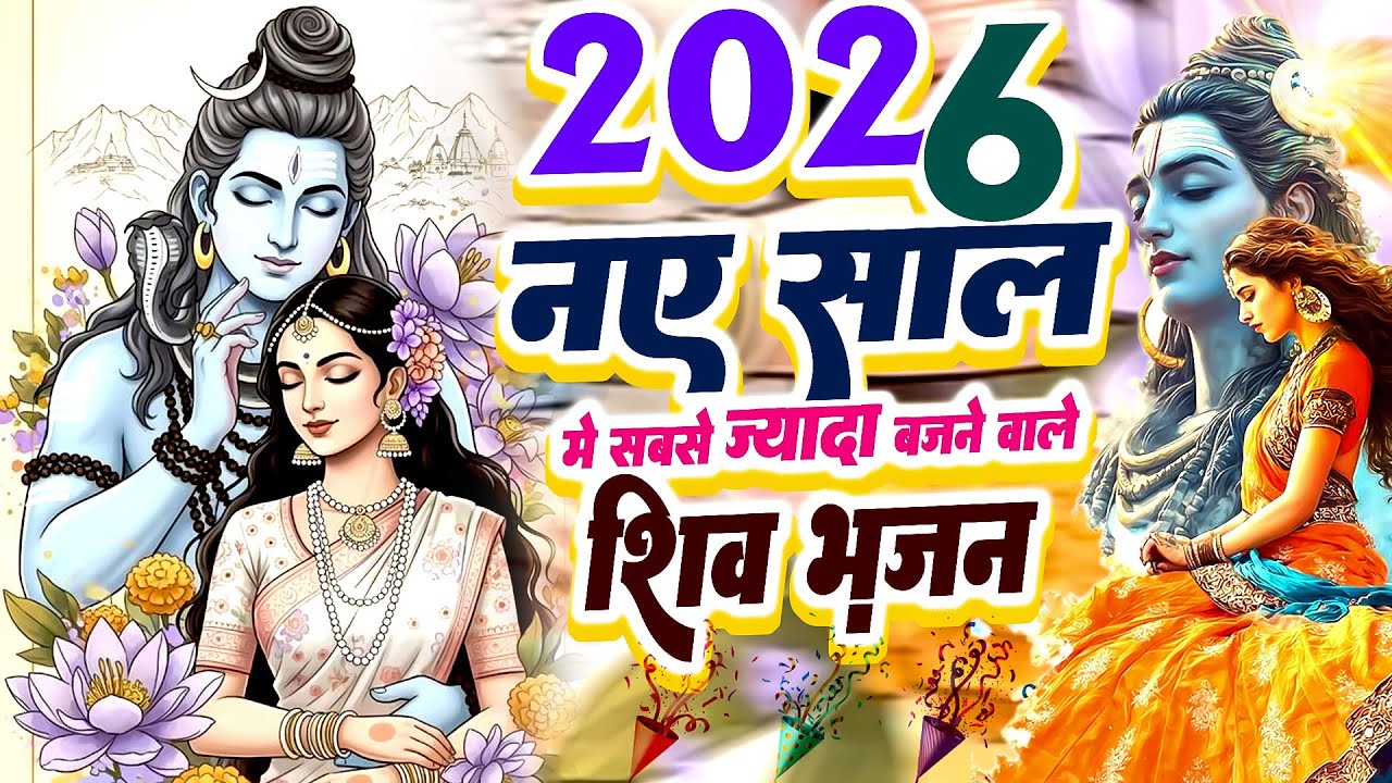 2026 नए साल में सबसे ज्यादा बजने वाले शिव भजन | Nonstop Shiv Bhajan 2026 | भोलेबाबा जी के भजन