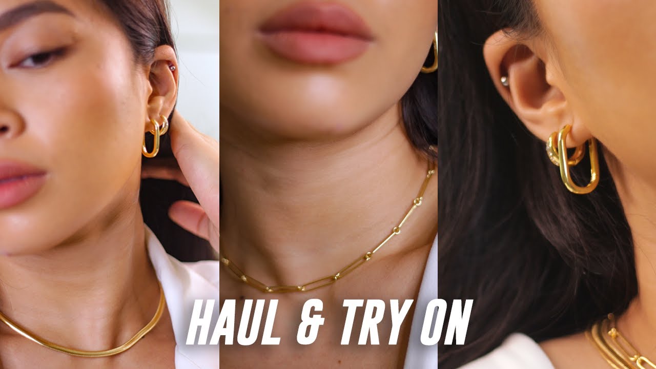 18 Karat Gold Vermeil Jewelry Haul: Penny Pairs