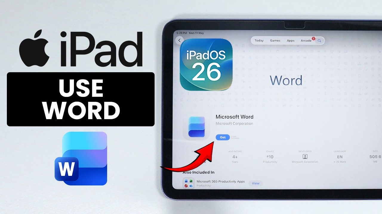 How to Use Microsoft Word on iPad - MS Word [Beginner Guide]