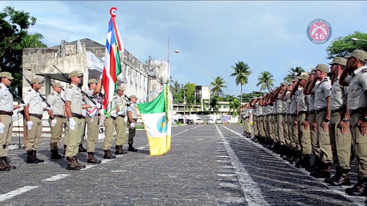 Canção Força Invicta - Hino Oficial Polícia Militar da Bahia - 16 BPM