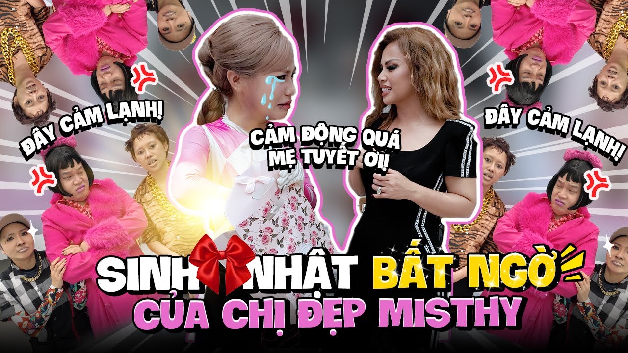 Được băng rồng xanh chúc mừng sinh nhật. MisThy bật khóc nhận quà của mẹ Minh Tuyết và bạn thân!
