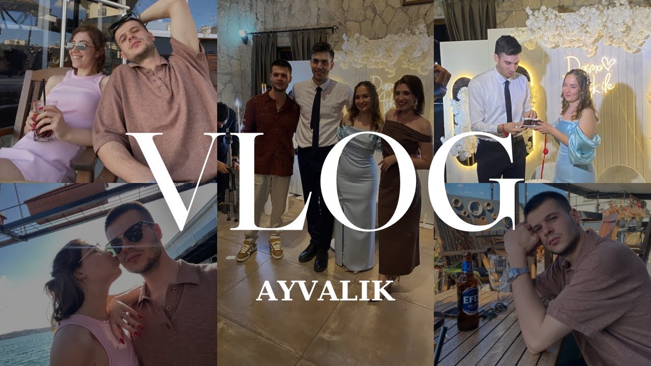 Mini Ayvalık Tatilimiz | Ailecek 2 gün, Kızımızı aldık 💍