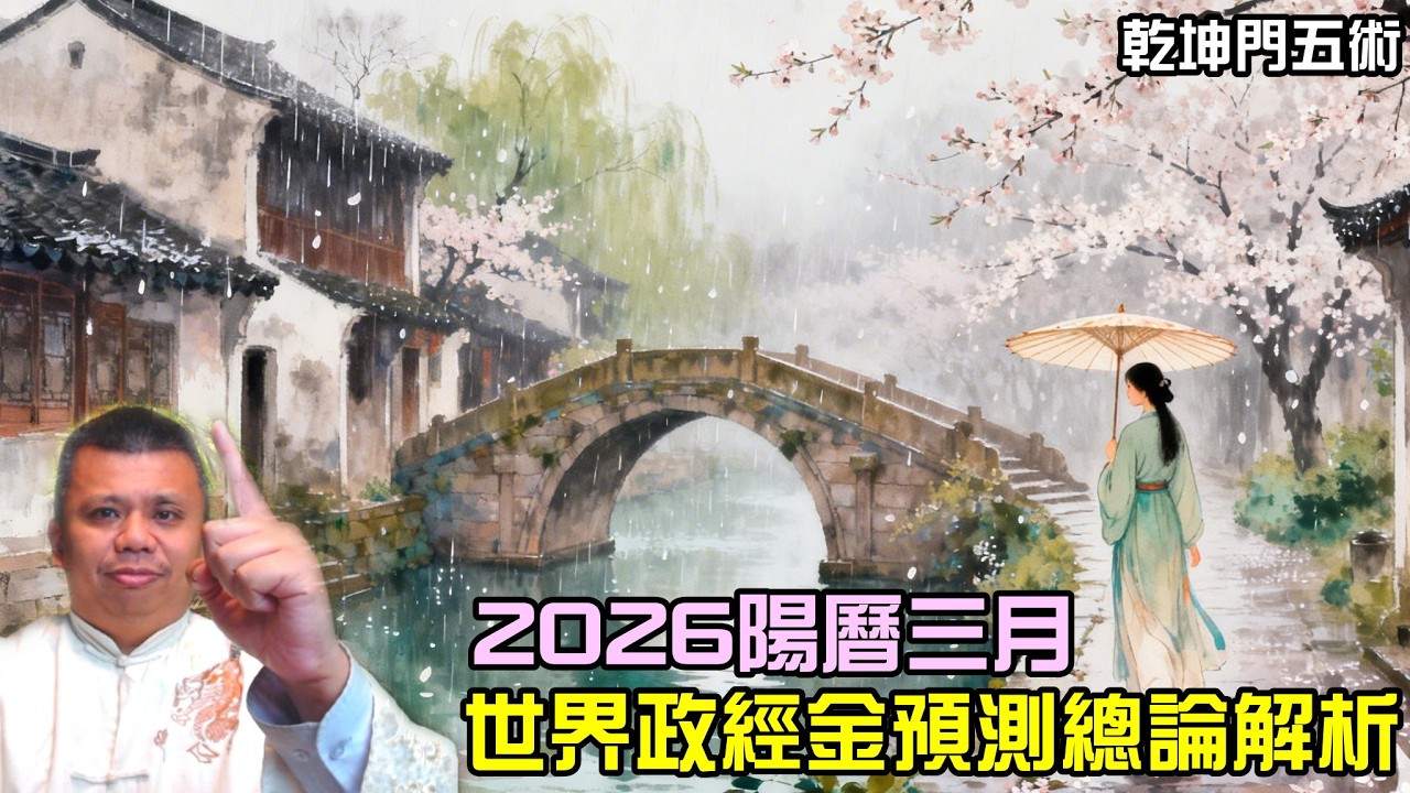 2026陽曆三月預測世界政經金與節氣解析總論